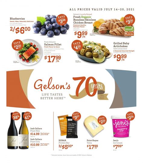 Gelson's (CA) Weekly Ad Flyer July 14 to July 20