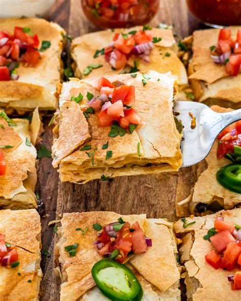 Sheet Pan Quesadilla - Jo Cooks