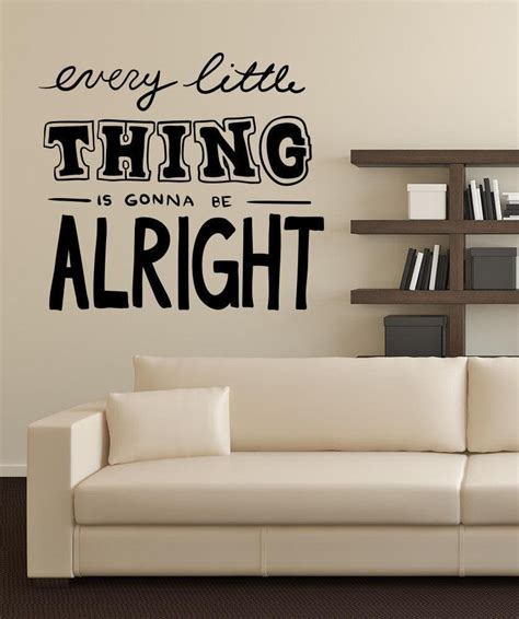 Vinyl Wall Decal Sticker Every Little Thing #OS_MB1224