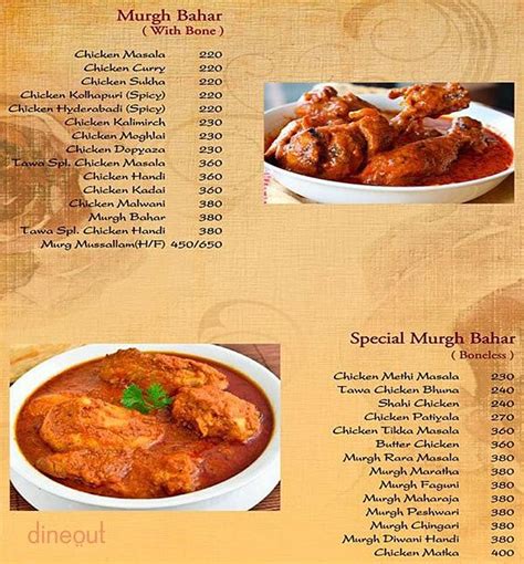 Menu of Tawa Multicuisine Restaurant, Kamothe, Navi Mumbai | Dineout discovery