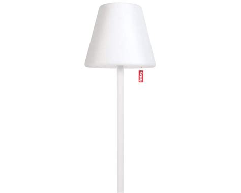 This dimmable LED floor lamp works inside or outside
