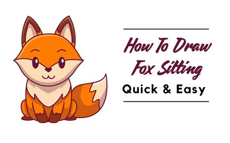 Easy Fox Drawing