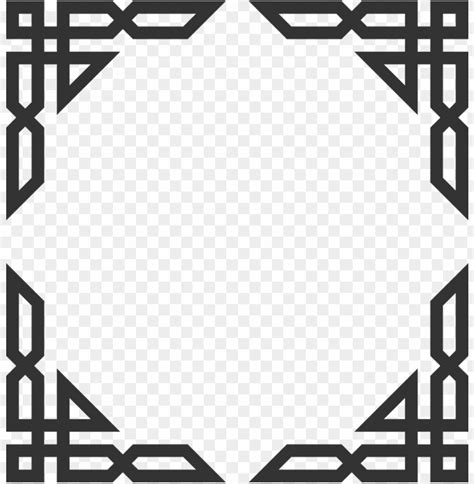 islamic corners clipart islamic design borders and - islamic frame PNG image with transparent ...