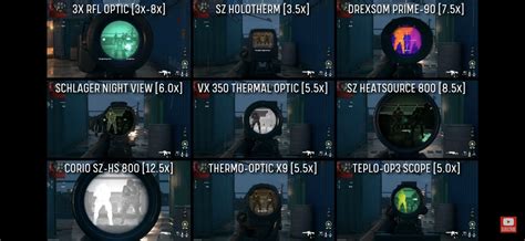 Thermal scope comparison (credit to FavstaR) : r/ModernWarfareII