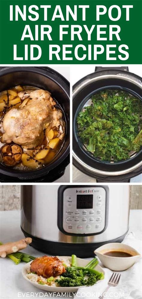 20 Delicious Instant Pot Air Fryer Lid Recipes | Everyday Family ...