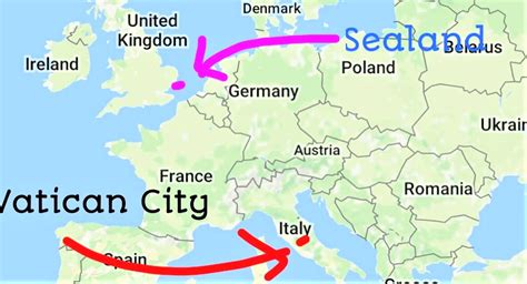 Top 5 Smallest Countries in Europe by Area ~ MyTop5Knowledge