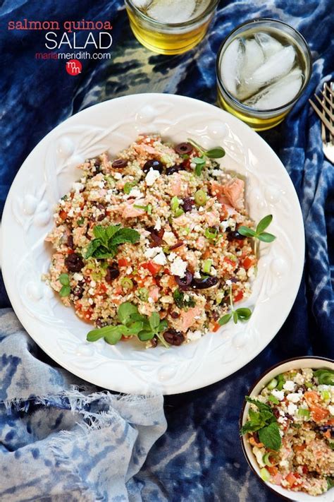 Salmon Quinoa Salad - Marla Meridith