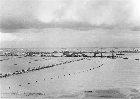 D-Day anniversary | Mulberry harbour construction photos unearthed | New Civil Engineer