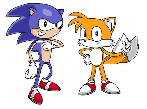 Sonic and Tails- Modern by JunnBoi on DeviantArt