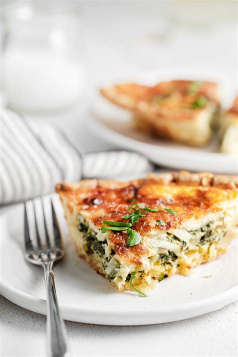 Easy Spinach Quiche (ready in under 1 hour!) - Fit Foodie Finds