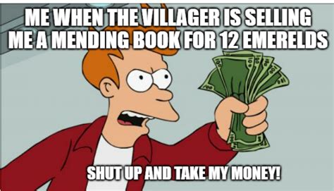 Some of the best deals from a librarian villager. : r/MinecraftMemes