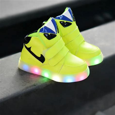 Aliexpress.com : Buy 2016 Spring New Kids Children's Shoes Led Lights Shoe Baby Boys and Girls ...