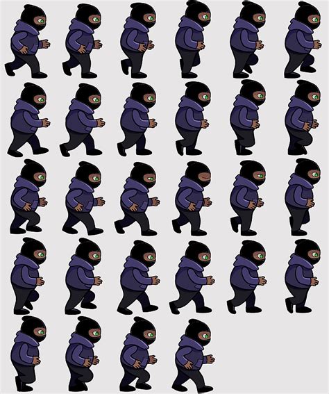 Walk Animation, sprite Animation, Walk cycle, csssprites, 2D Computer, walk, player Character ...