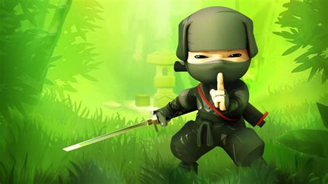 Ninja in Mini Ninjas HD desktop wallpaper : Widescreen : High Definition : Fullscreen