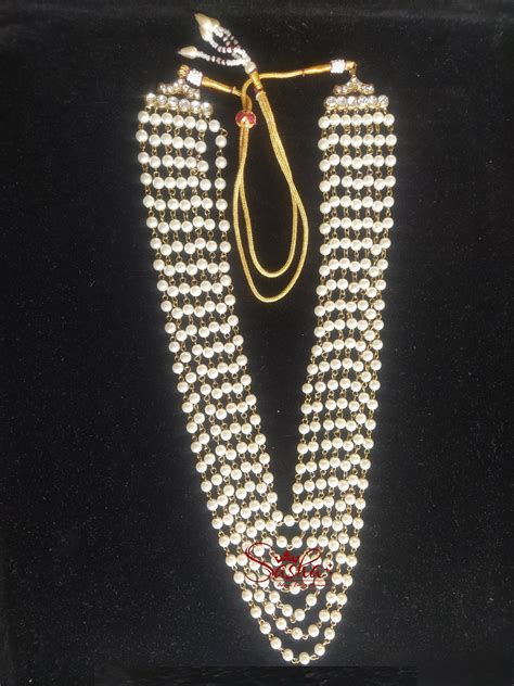 Bollywood Indian Long Pearl Jewelry Necklace Pearl Bead - Etsy