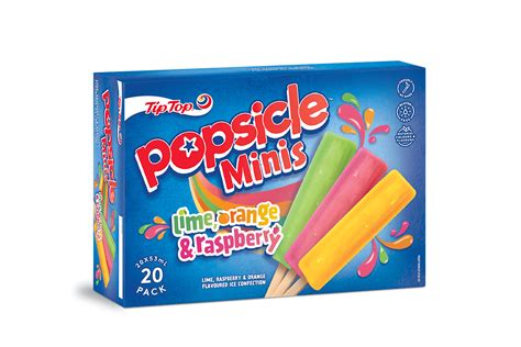 Tip Top Mixed Minis Popsicle Ice Block - Tip Top