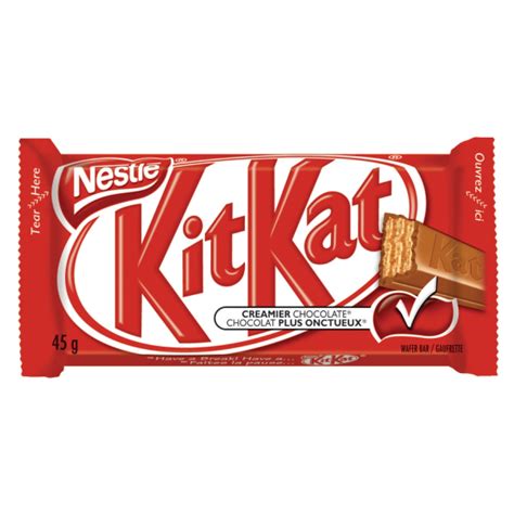 Nestlé Kit Kat Chocolate Bars, 45 g, 48/BX | Grand & Toy