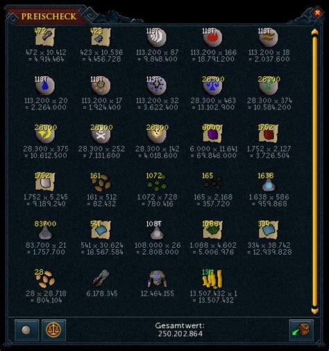 Loot from 6000 Crystal Keys [Taverley Crystal Chest] : r/runescape