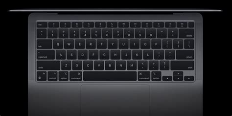 Le clavier du MacBook Air M1 possède des touches pour Spotlight, Ne Pas ...