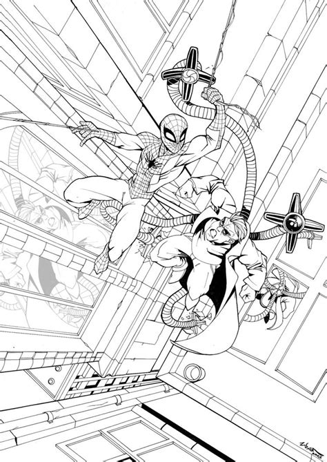 Spider Man Doc Ock Coloring Pages Coloring Pages