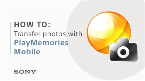 How to transfer photos with PlayMemories Mobile - YouTube