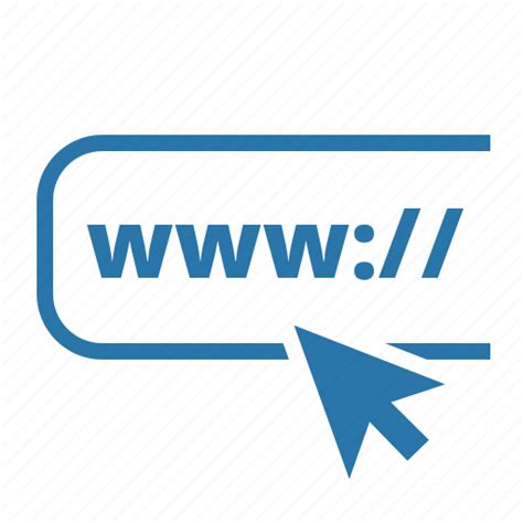 Domain, url, web address icon