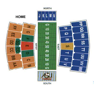 Arkansas State University Football Stadium Seating Chart | Brokeasshome.com