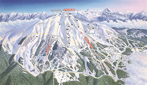 Big Sky Resort Trail Maps | Ski Map of Moonlight Basin | Ski.com