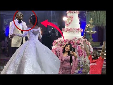 Revivons ensemble l'incroyable marriage de Sadio Mané et sa magnifique femme - YouTube