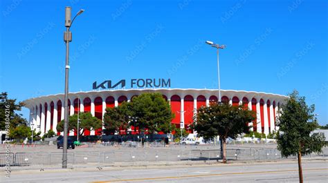 Inglewood (Los Angeles), California – November 6, 2023: KIA FORUM (The Forum), a multi-purpose ...