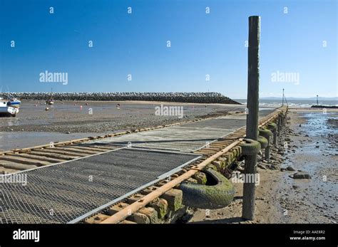 Rhos On Sea harbour Stock Photo - Alamy