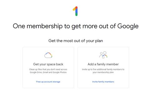 Share Google One storage with your family - Techglimpse