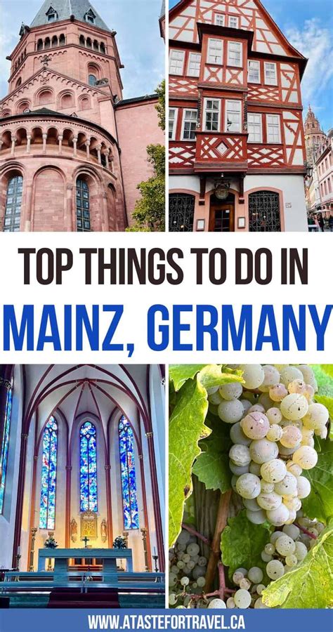 15 Things to Do in Mainz, Germany's Wine Capital | German travel, Germany, Mainz germany