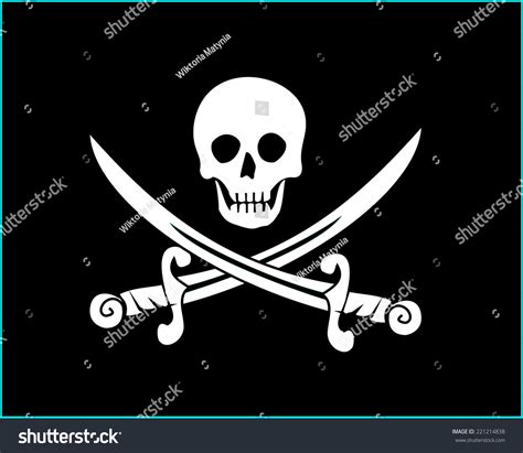 Jolly Roger Pirate Flag Stock Illustration 221214838 | Shutterstock