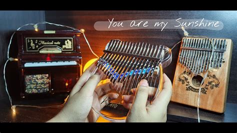 you are my sunshine • kalimba cover - YouTube