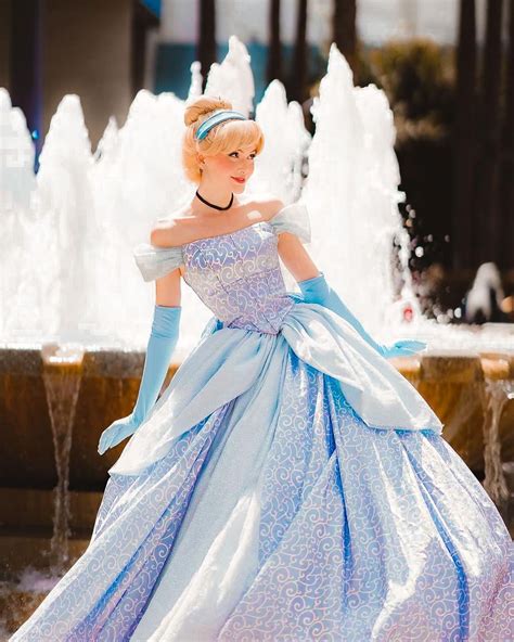 Cinderella Disney Park Inspired, Cinderella Adult Costume Cosplay Dress Ballgown, Cinderella ...