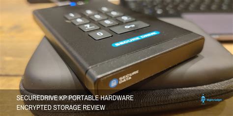 SecureDrive KP Portable Hardware Encrypted Storage Review