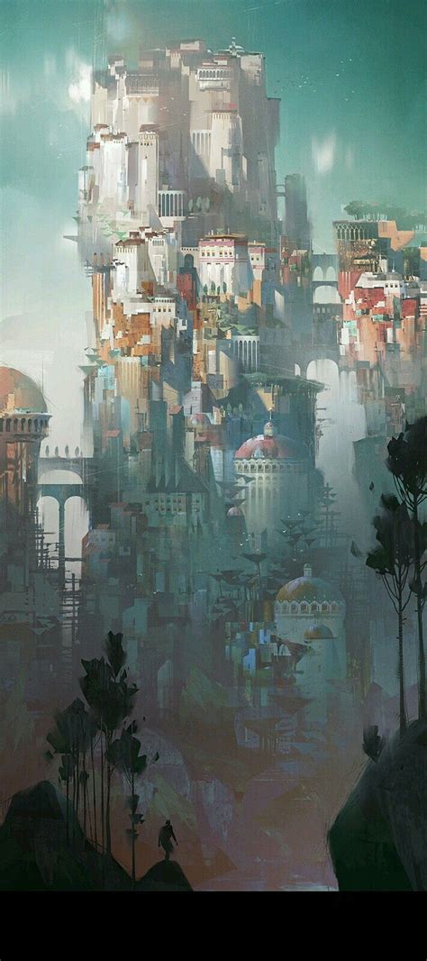 Digital Painting / Concept Art / Landscape / City / SciFi / Science ...