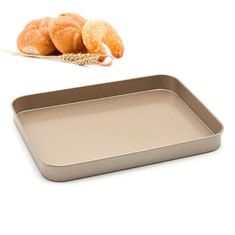 10 Inch Square Baking Pan Tray Non Stick Cake Bread Metal Oven Baking ...