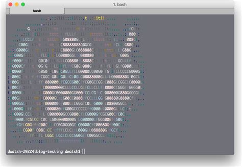 Convert Image to ASCII Art with Node.js