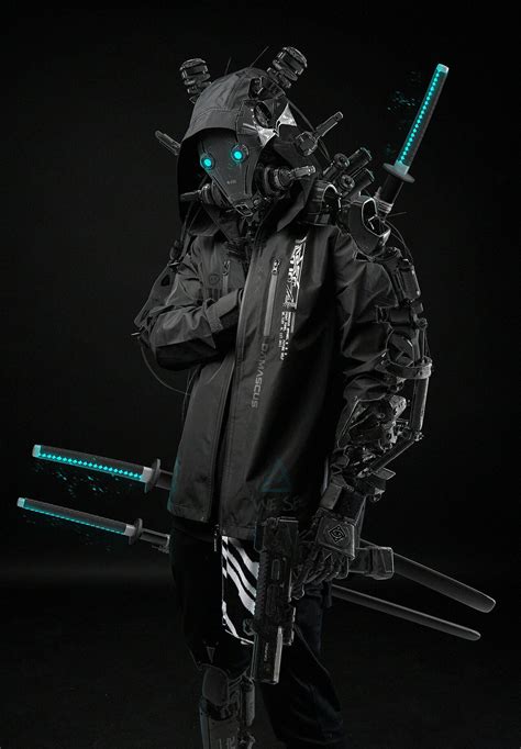 by Ahmet Atıl Akar | Cyberpunk character, Cyberpunk fashion, Cyberpunk art