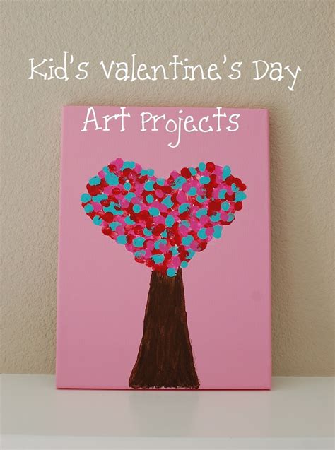 Kid's Valentine's Day Art Projects with Pinkie for Pink