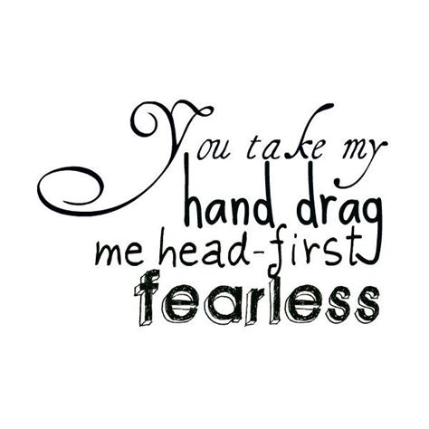 Taylor Swift Fearless Lyrics