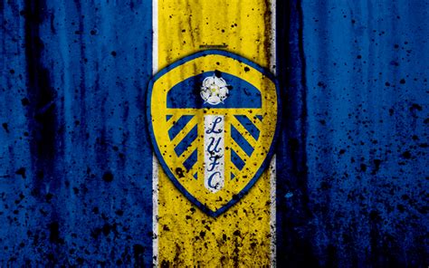 Download wallpapers 4k, FC Leeds United, grunge, EFL Championship, art, soccer, football club ...