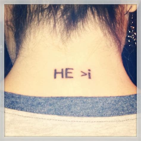 He is greater than I ️ | Tattoos, Fish tattoos, Jesus fish tattoo