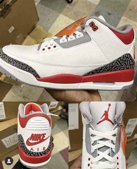 First look at the Fire Red 3s dropping in August, courtesy of ...