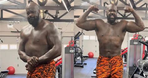 Shaquille O'Neal Shows Off Love For Bodybuilding By Hitting Poses In ...