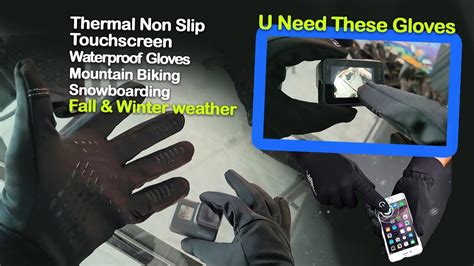 ** Must have TouchScreen gloves ** Thermo Waterproof Winter Gloves ...