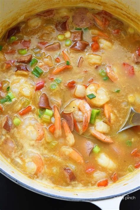 Easy Shrimp and Sausage Gumbo Recipe - Add a Pinch