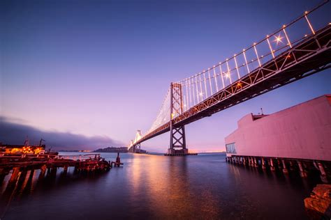 Bay Bridge Landscape 4K Wallpaper_4K Landscape_marunter wallpaper